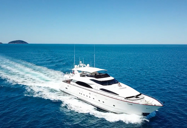 LADY PAMELA 100' Azimut Luxury Yacht Boxing Day Charter